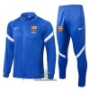 FC Barcelona Trainingsjack Pak 2022-23 Blauw Witte - Heren